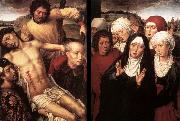 MEMLING, Hans Diptych with the Deposition USA oil painting artist